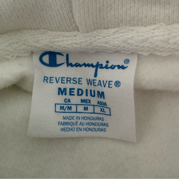Champion Reverse Weave Cutoff Hoodie Sweatshirt - Picture 7 of 7